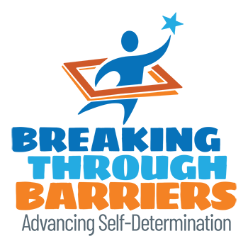 Logo for the Self-Determination Conference that states: "Taking Charge: Making Self-Determination Work for Us"